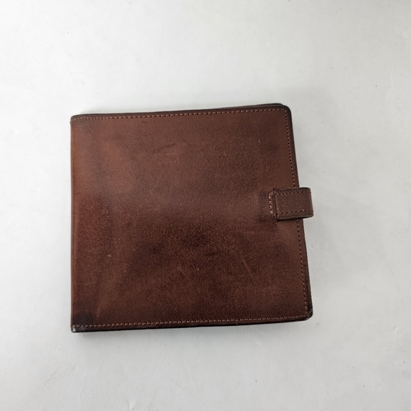 Vintage Coach Brown Leather Bi-Fold Wallet - Picture 4 of 6